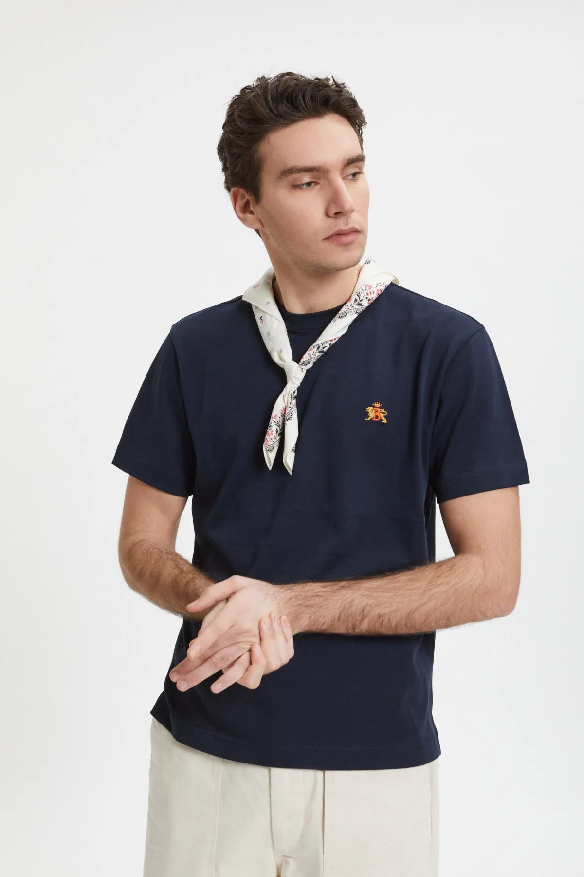 Cotton T-Shirt sold by Baracuta product image thumbnail 5