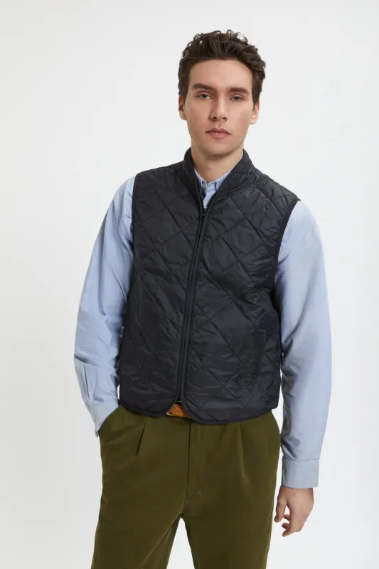 Quilted Vest made by Baracuta