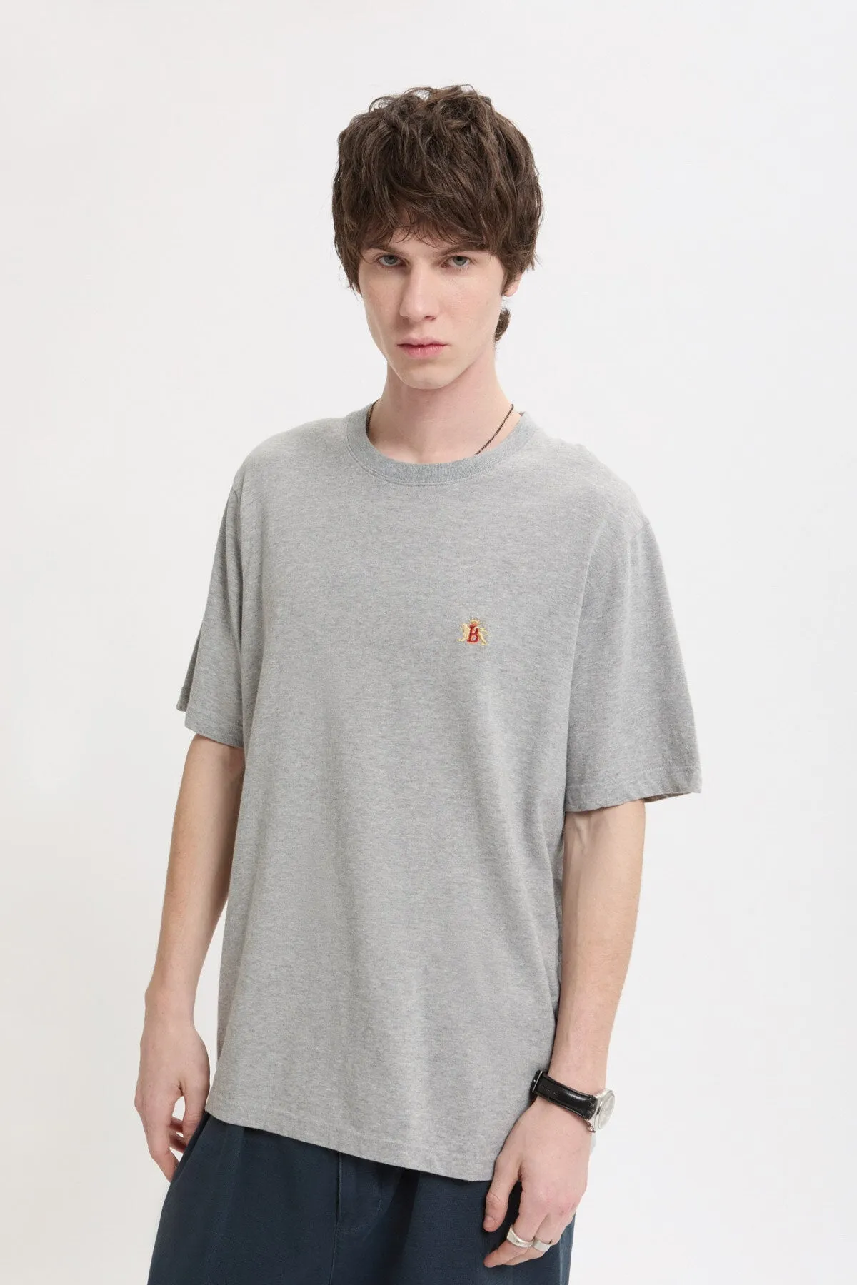 Logo Embroidered Tee sold by Baracuta