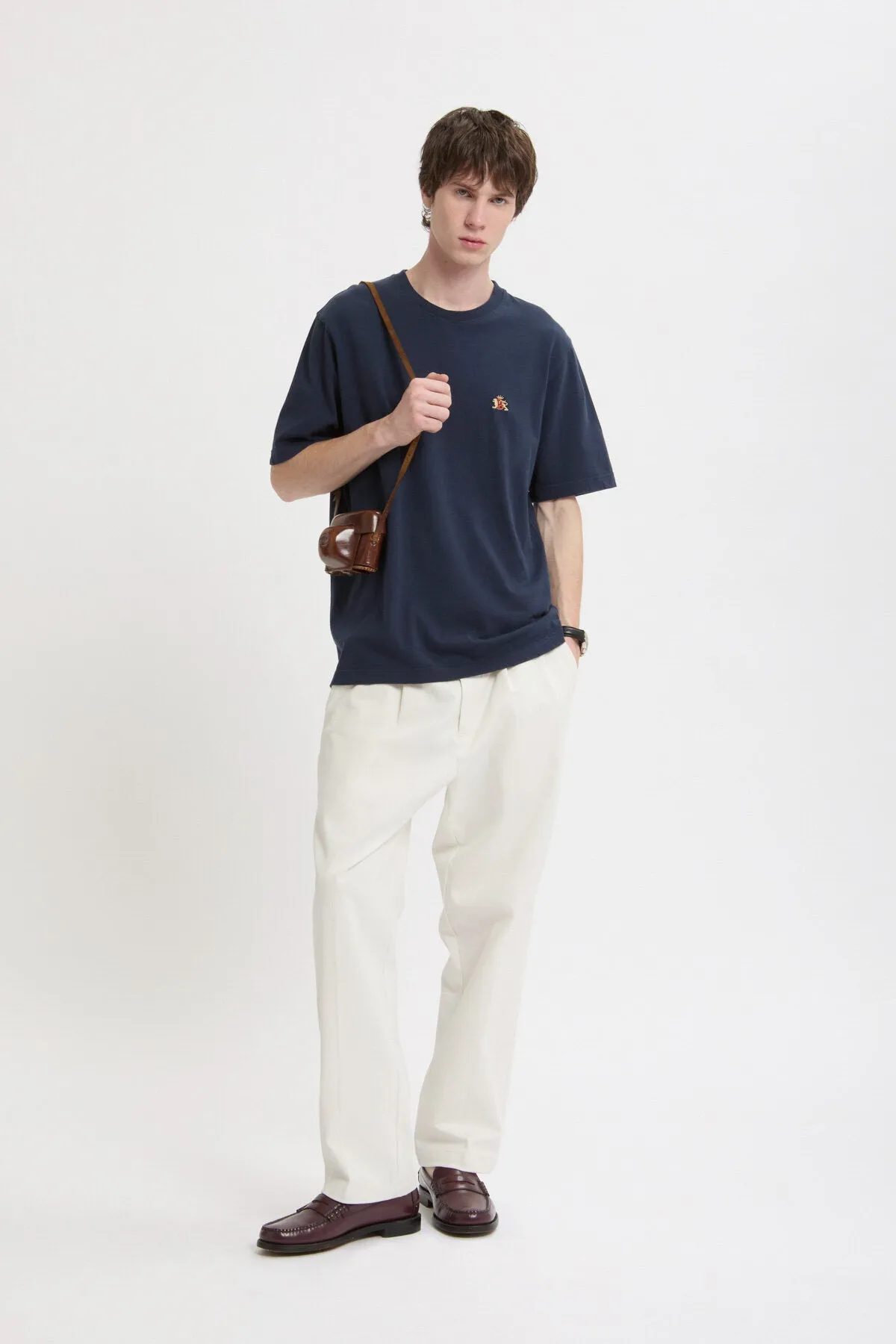 Logo Embroidered Tee sold by Baracuta product image thumbnail 2