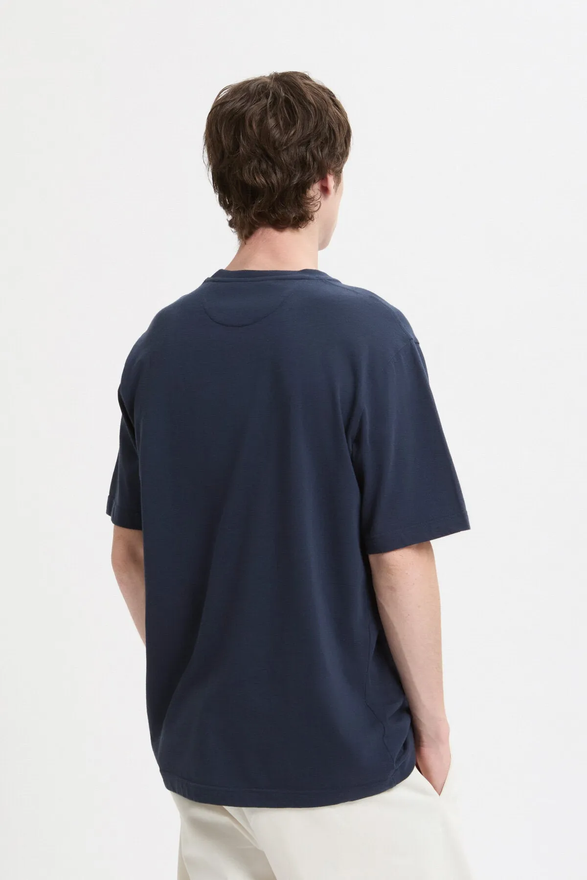 Logo Embroidered Tee sold by Baracuta product image thumbnail 3