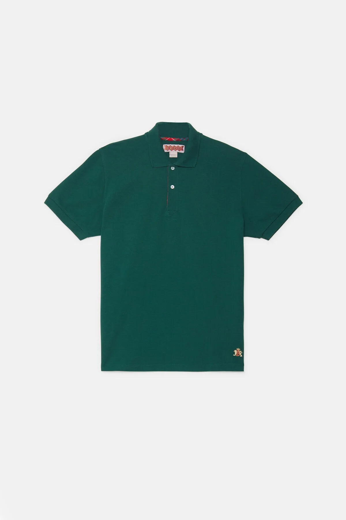 Tartan Placket Polo sold by Baracuta product image thumbnail 5