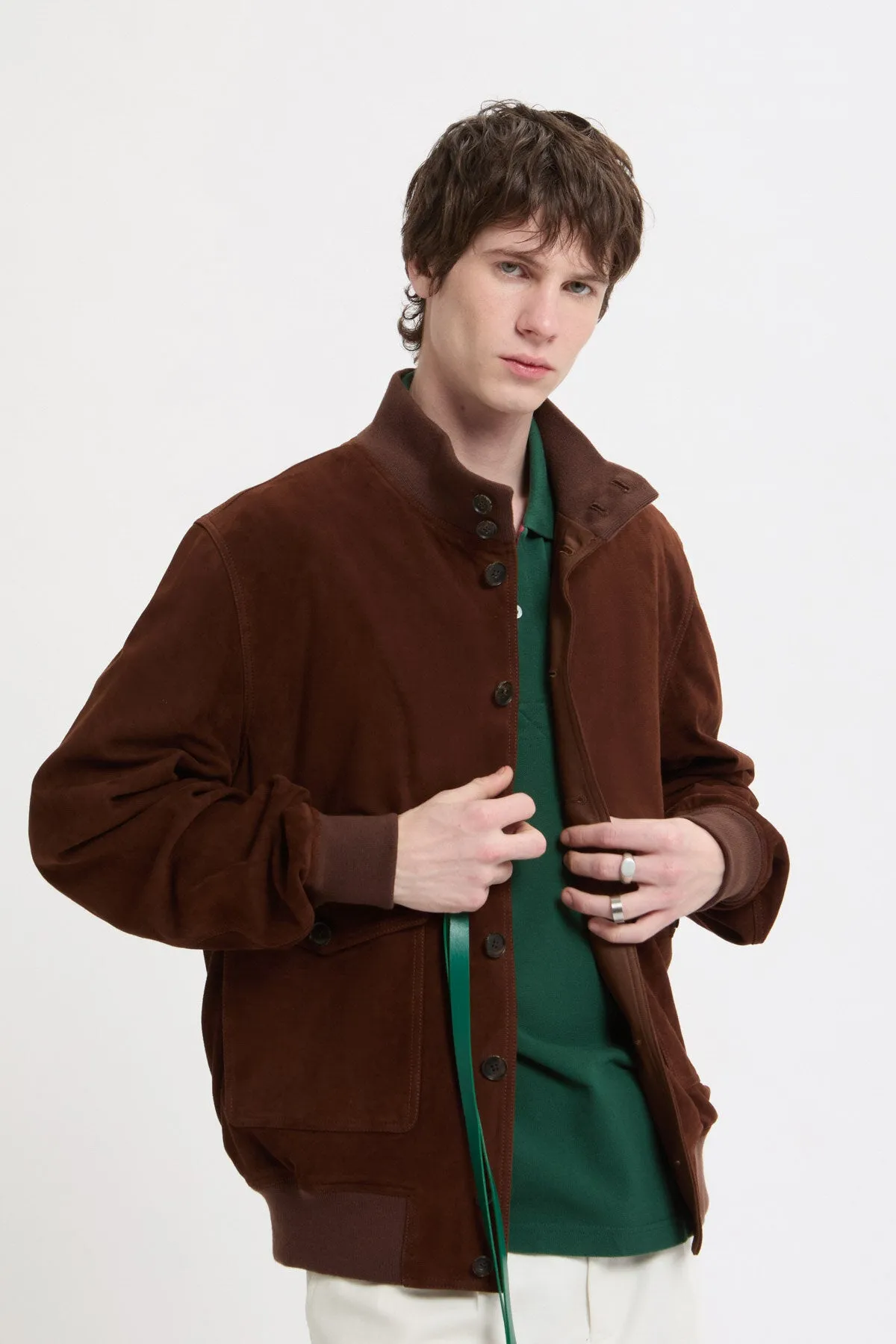 Suede Blouson sold by Baracuta