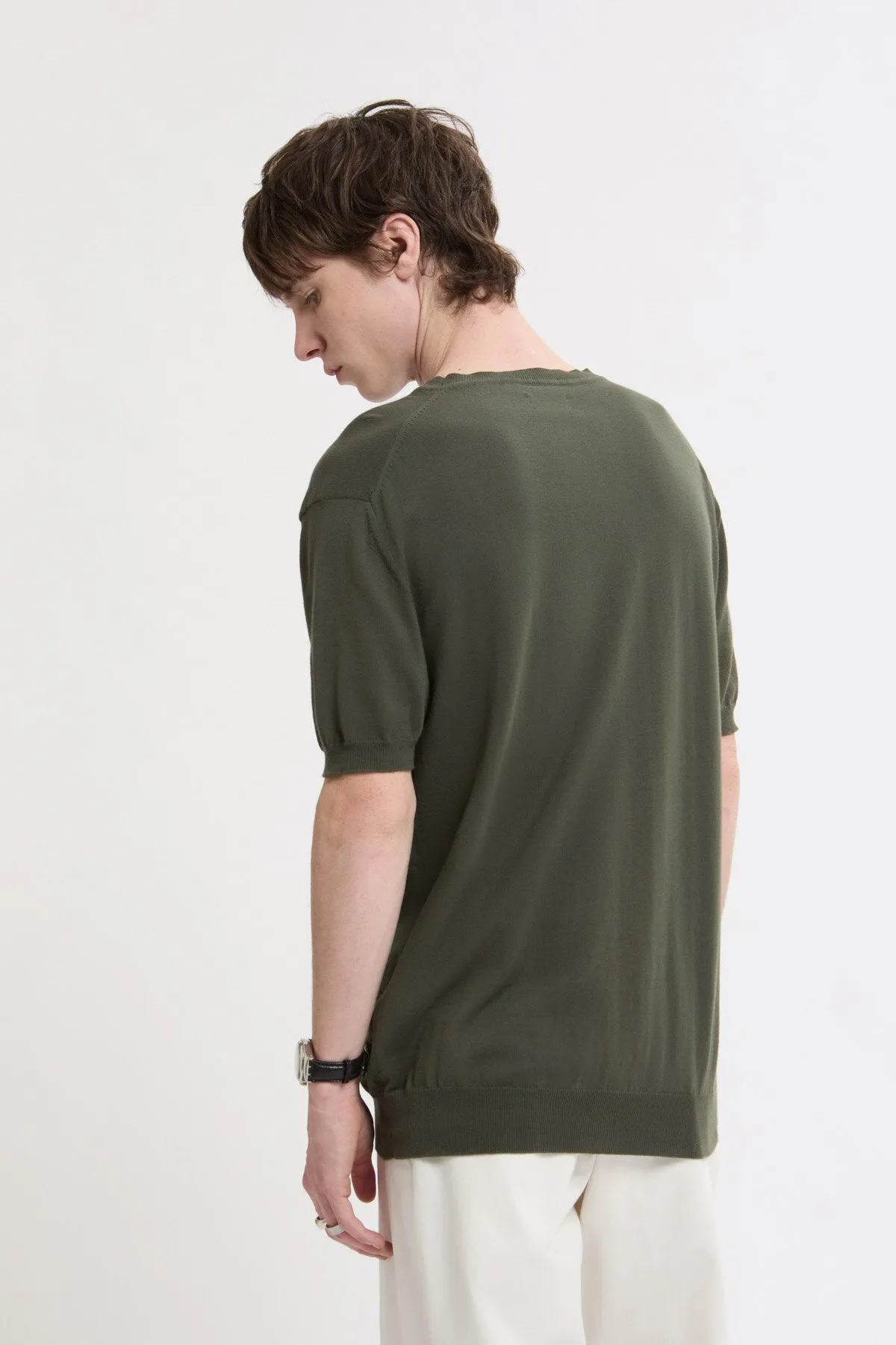 Knit T-Shirt sold by Baracuta product image thumbnail 4