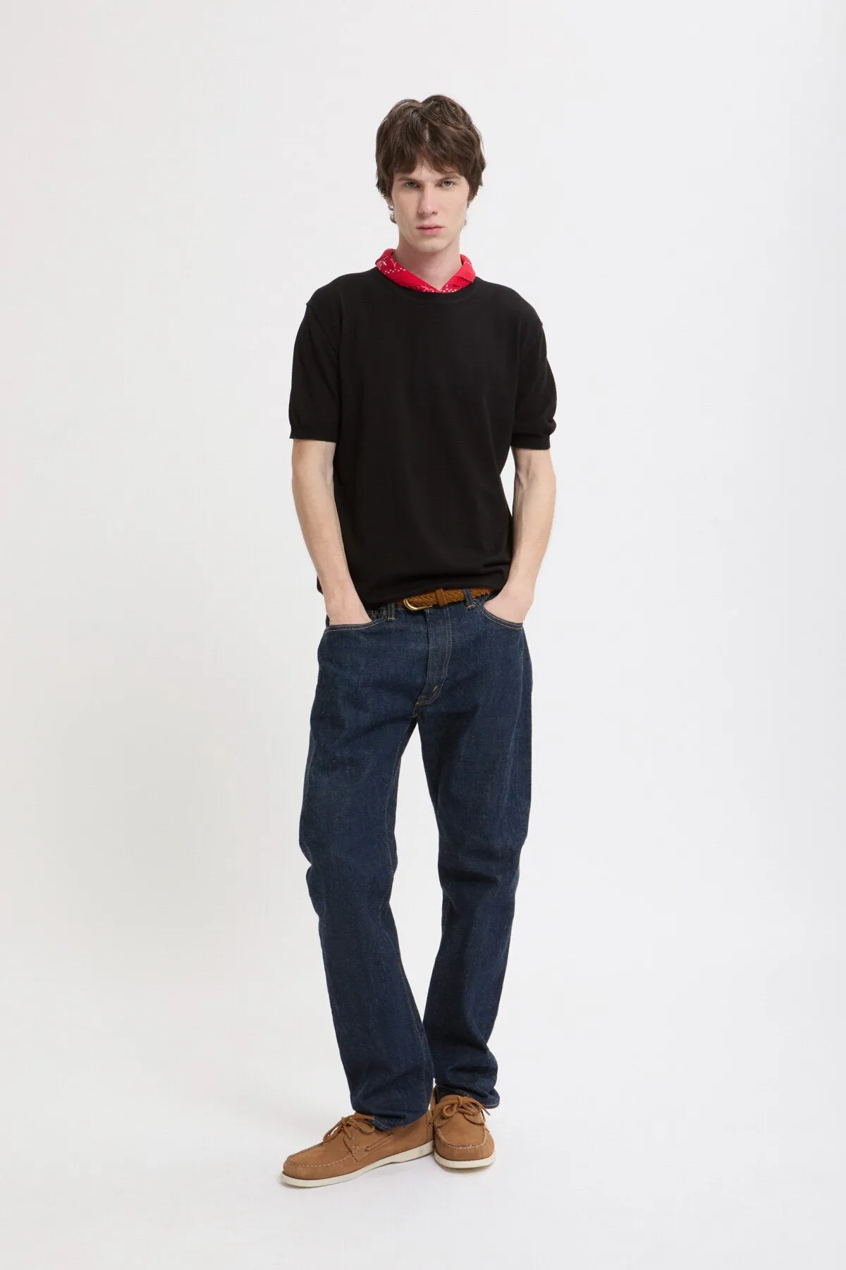 Knit T-Shirt sold by Baracuta product image thumbnail 2