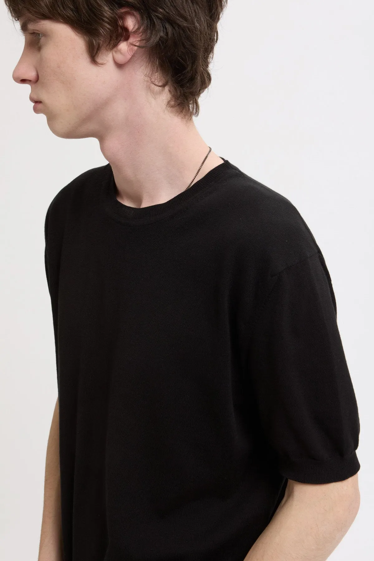 Knit T-Shirt sold by Baracuta product image thumbnail 4