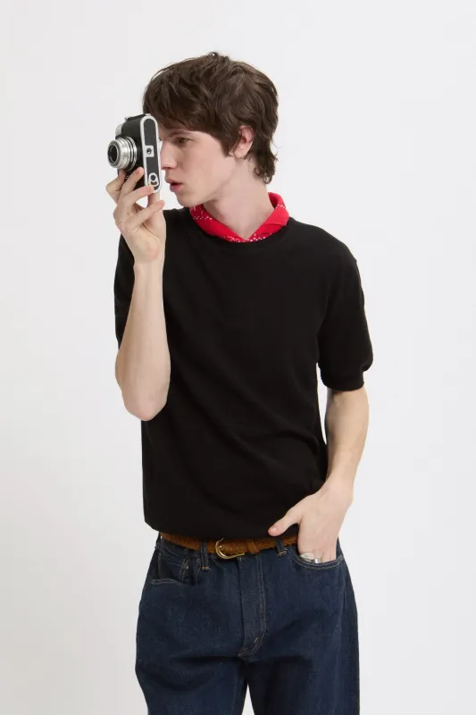 Knit T-Shirt made by Baracuta