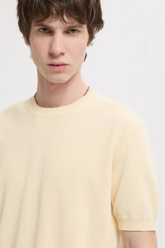 Knit T-Shirt made by Baracuta