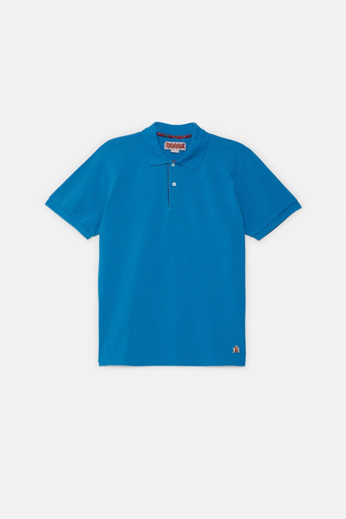 Tartan Placket Polo sold by Baracuta product image thumbnail 5