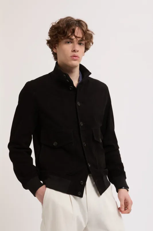 Suede Blouson made by Baracuta