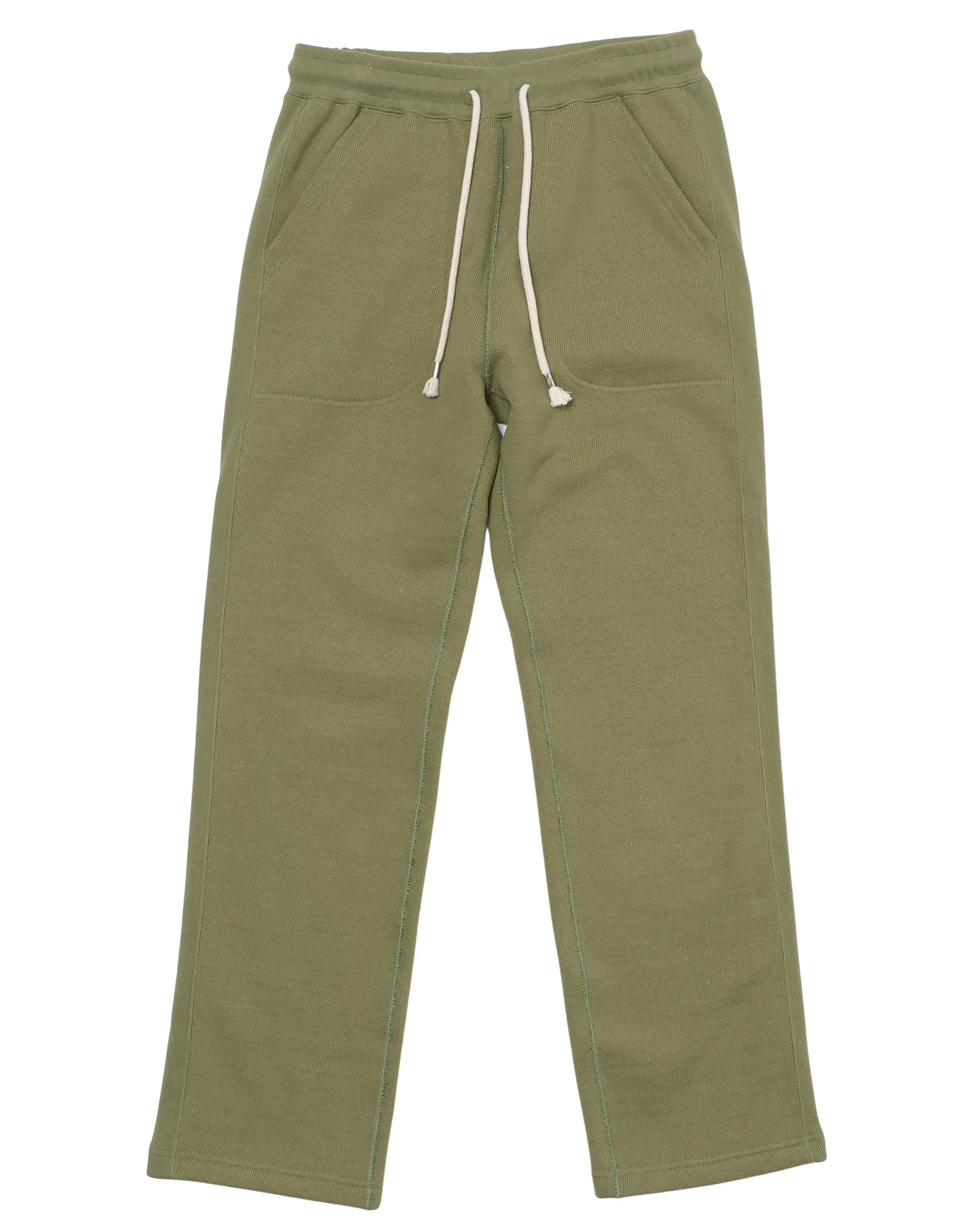 Sweatpants - Double Heavyweight French Terry - Sage sold by Wonder Looper