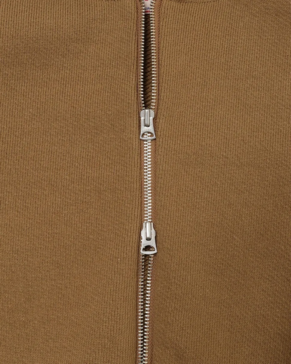 Zip Hoodie - Double Heavyweight French Terry - Dune sold by Wonder Looper product image thumbnail 4