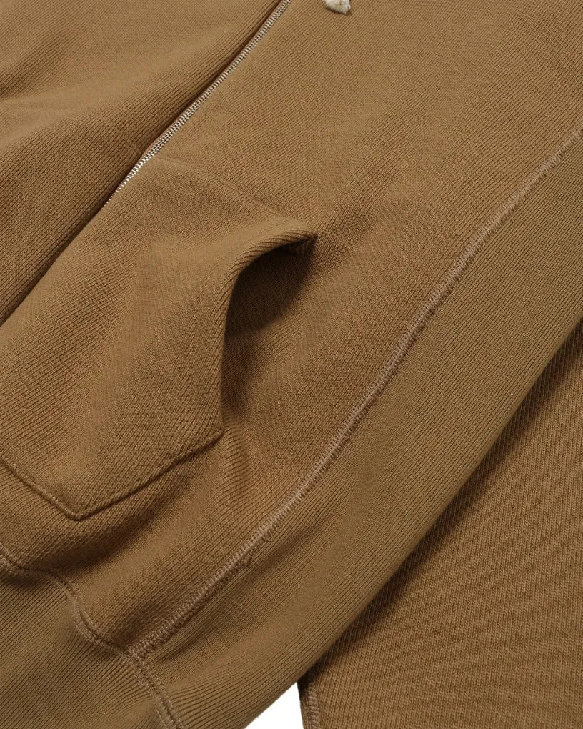 Zip Hoodie - Double Heavyweight French Terry - Dune sold by Wonder Looper product image thumbnail 5