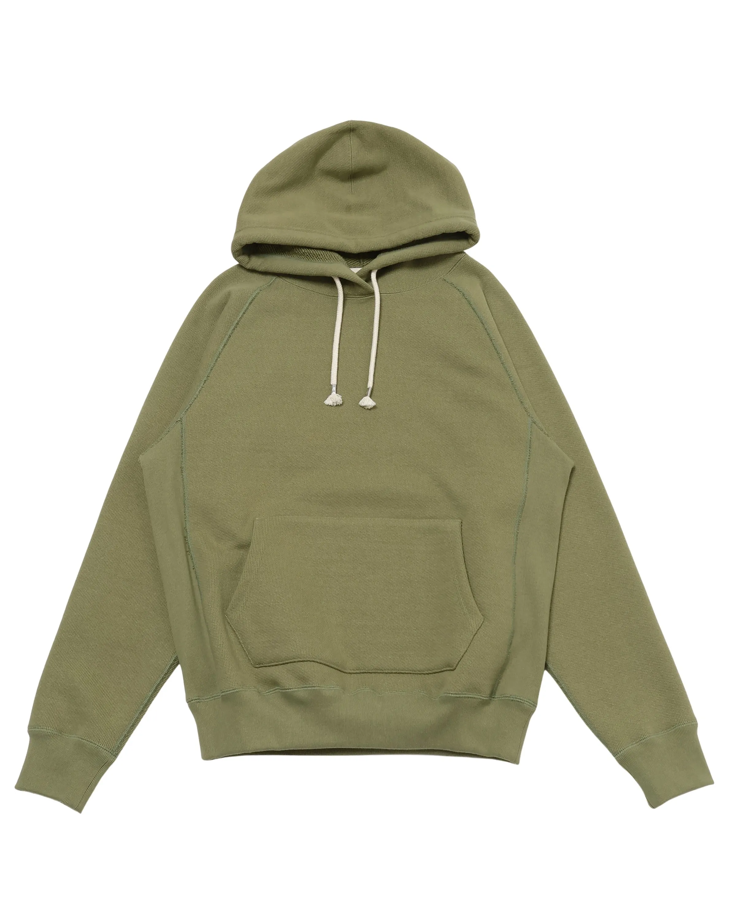Pullover Hoodie - Double Heavyweight French Terry - Sage sold by Wonder Looper
