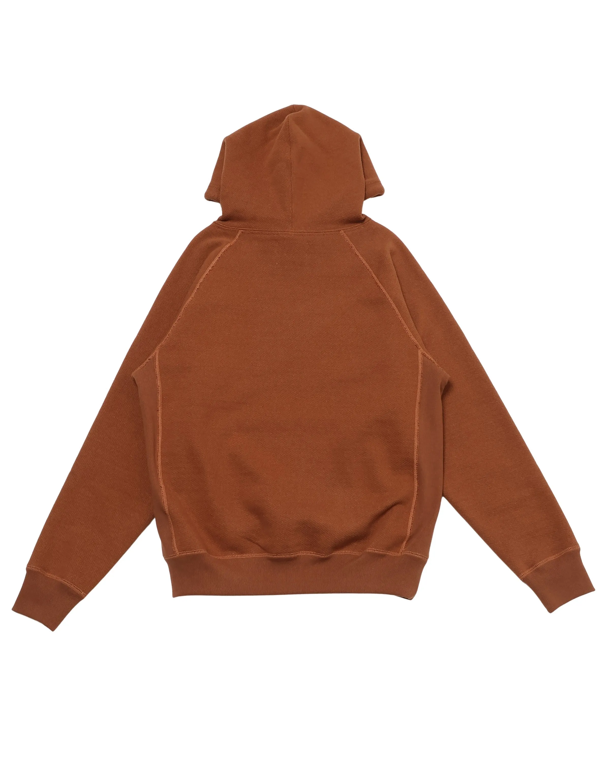 Pullover Hoodie - Double Heavyweight French Terry - Rust sold by Wonder Looper product image thumbnail 5