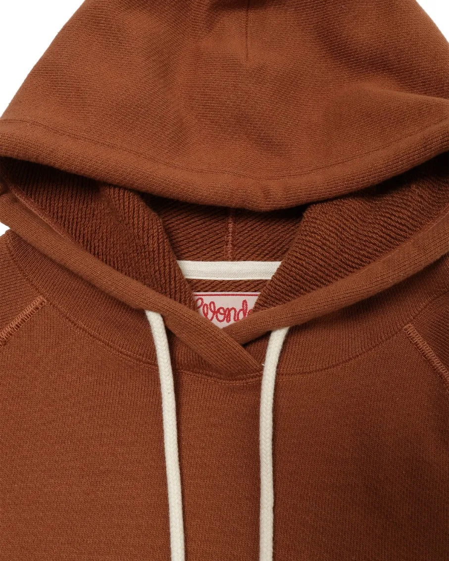 Pullover Hoodie - Double Heavyweight French Terry - Rust sold by Wonder Looper product image thumbnail 2