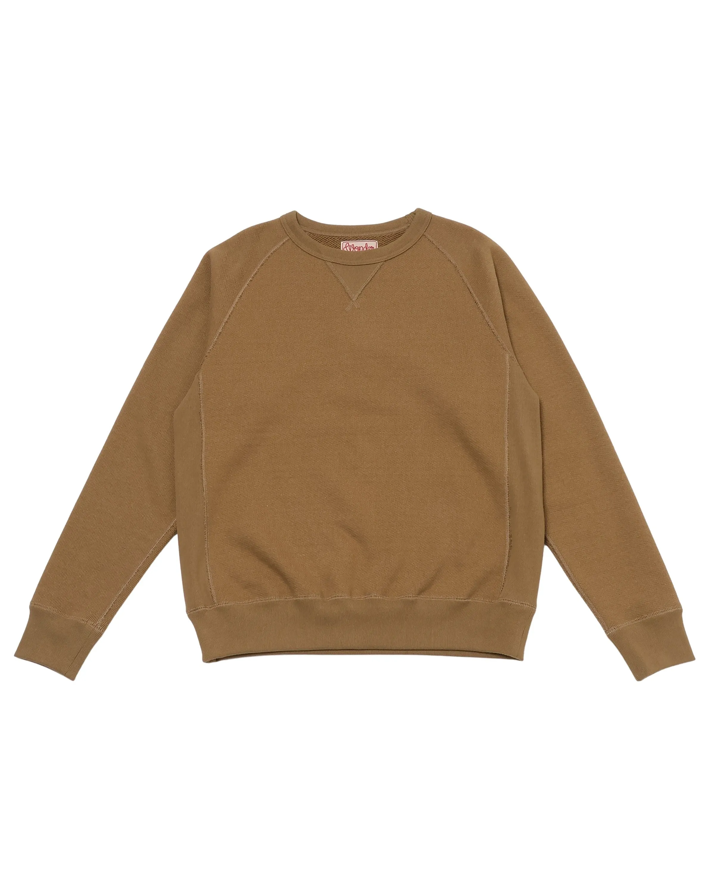 Pullover Crewneck - Double Heavyweight French Terry - Dune sold by Wonder Looper