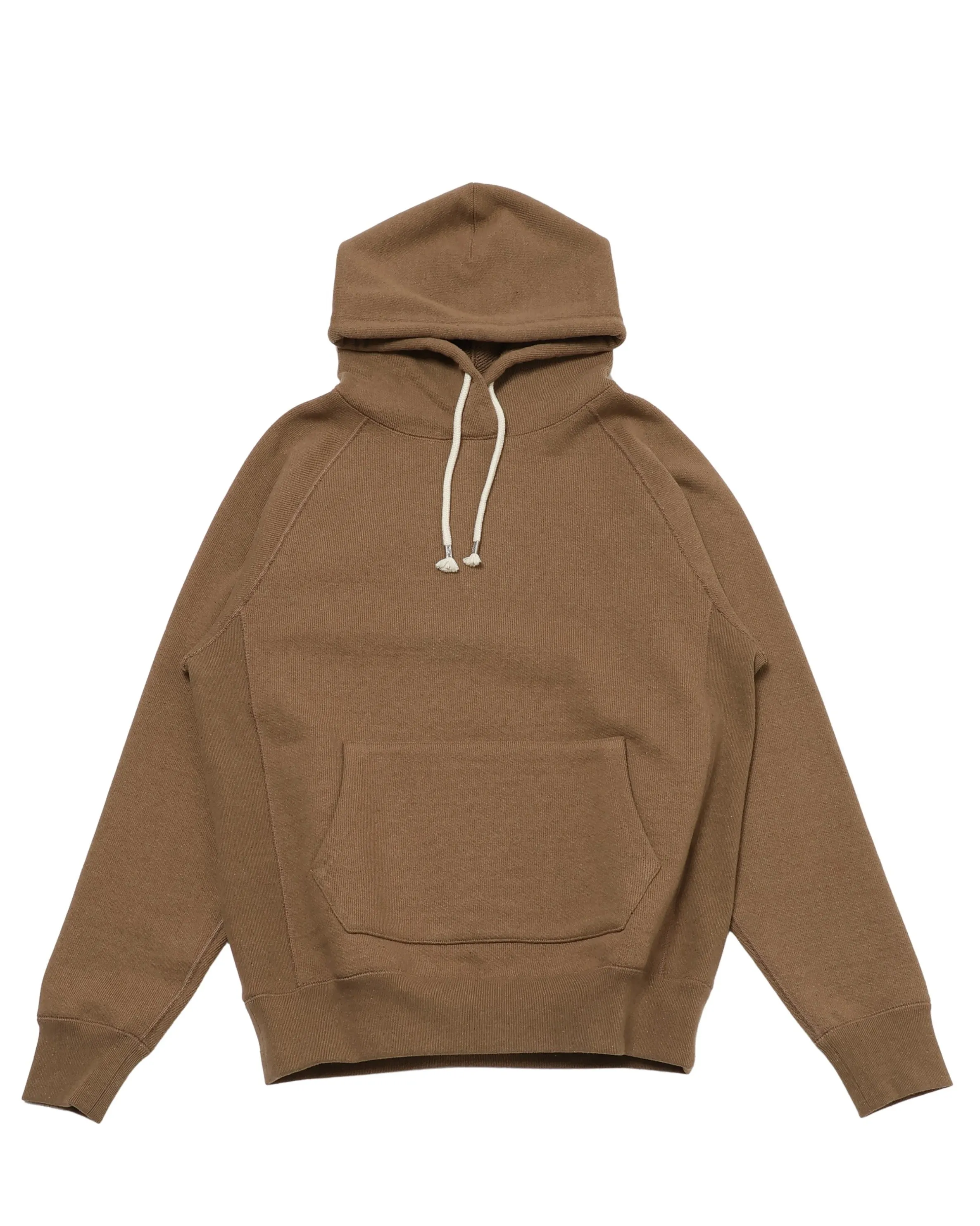 Pullover Hoodie - Iron Mordant Foxfibre® Double Heavyweight French Terry - Coyote 80 sold by Wonder Looper