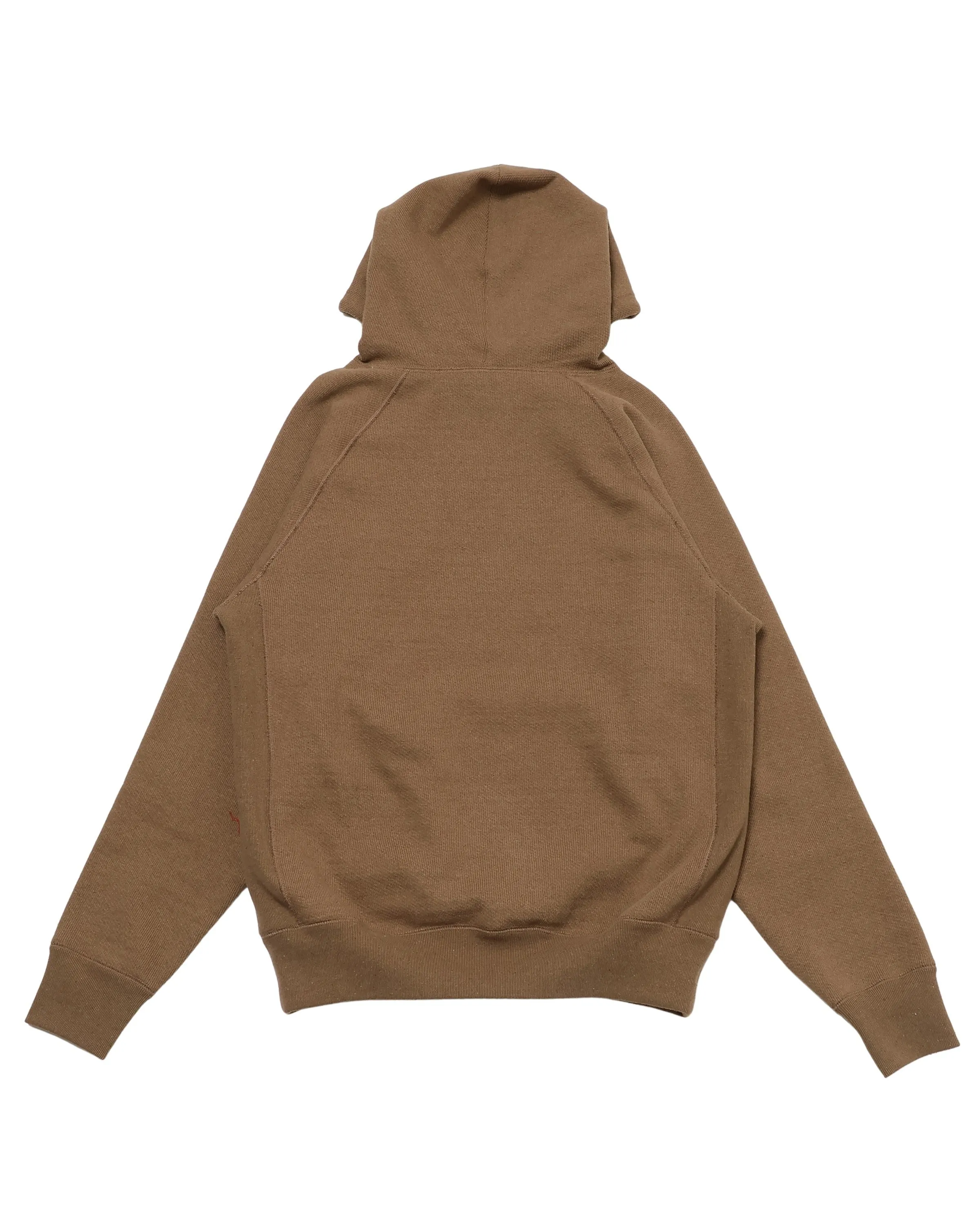 Pullover Hoodie - Iron Mordant Foxfibre® Double Heavyweight French Terry - Coyote 80 sold by Wonder Looper product image thumbnail 5