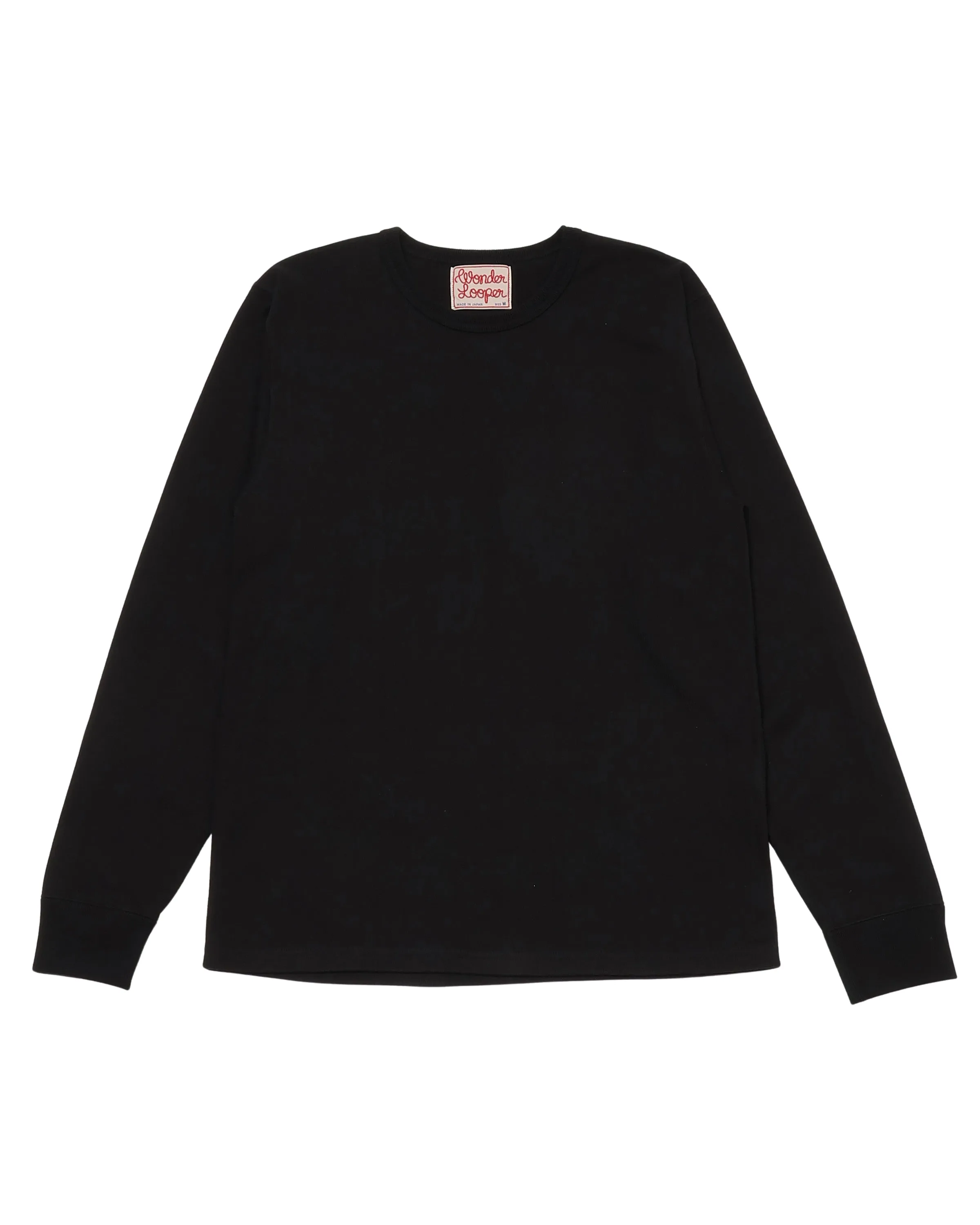 Double Heavyweight Long Sleeve T-shirt - Black sold by Wonder Looper