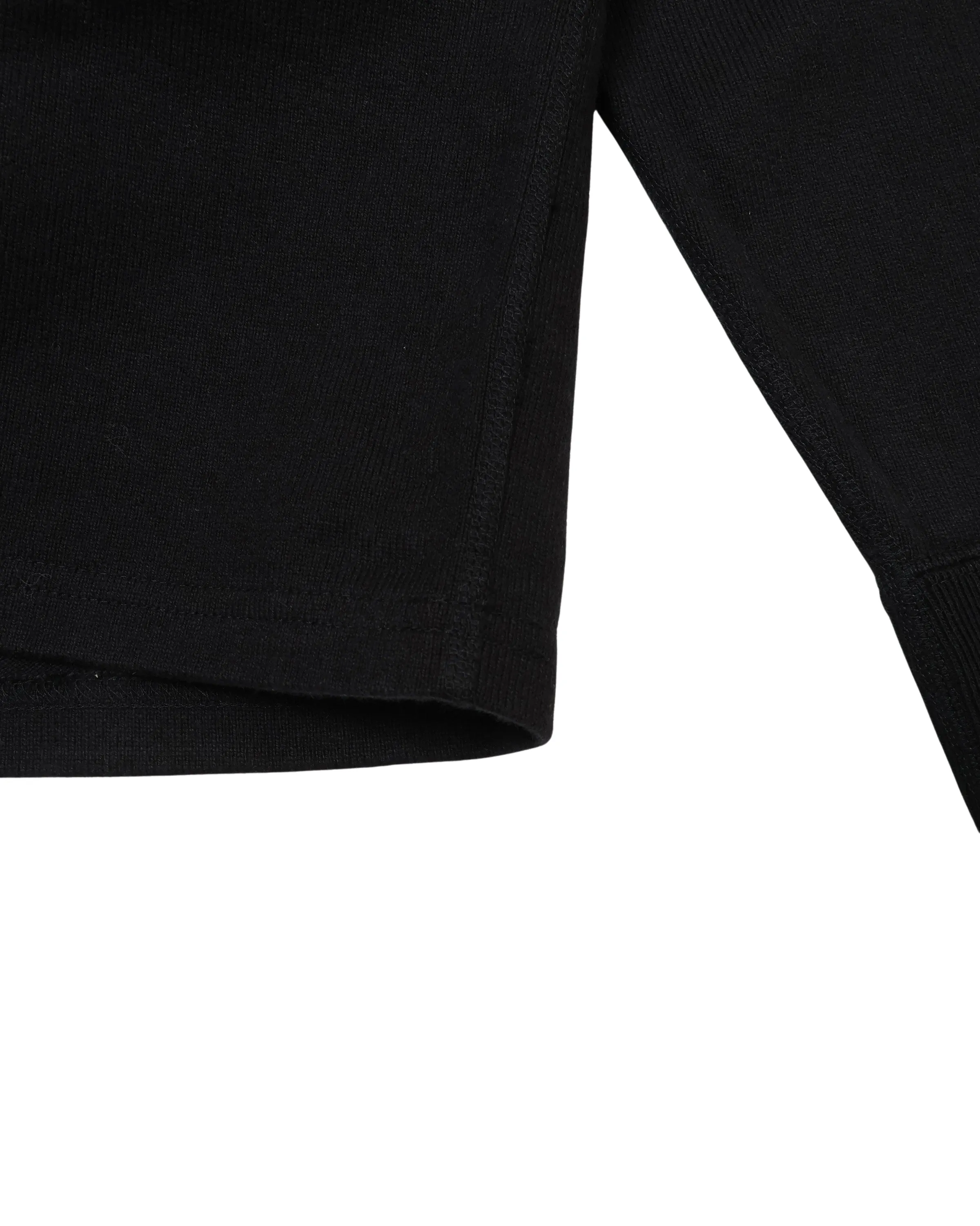 Double Heavyweight Long Sleeve T-shirt - Black sold by Wonder Looper product image thumbnail 5
