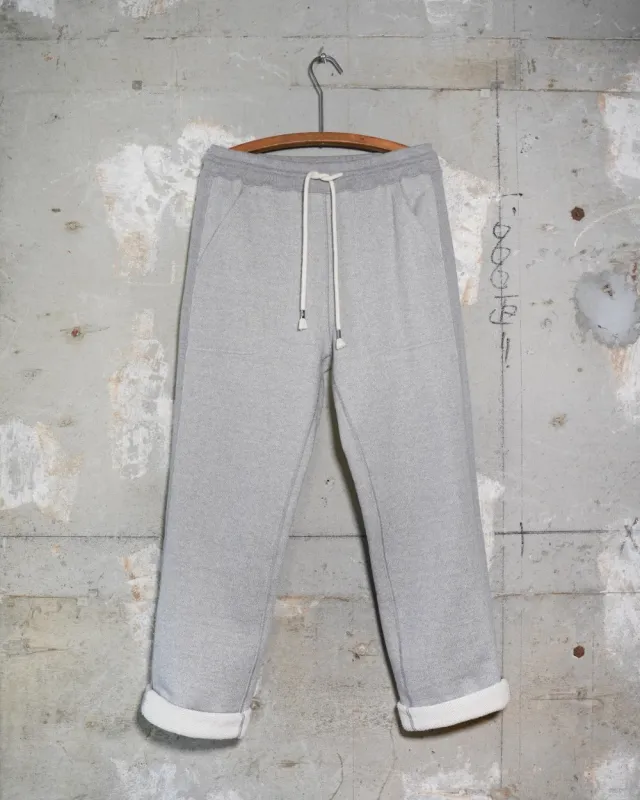 Sweatpants - Double Heavyweight French Terry - Heather Grey sold by Wonder Looper