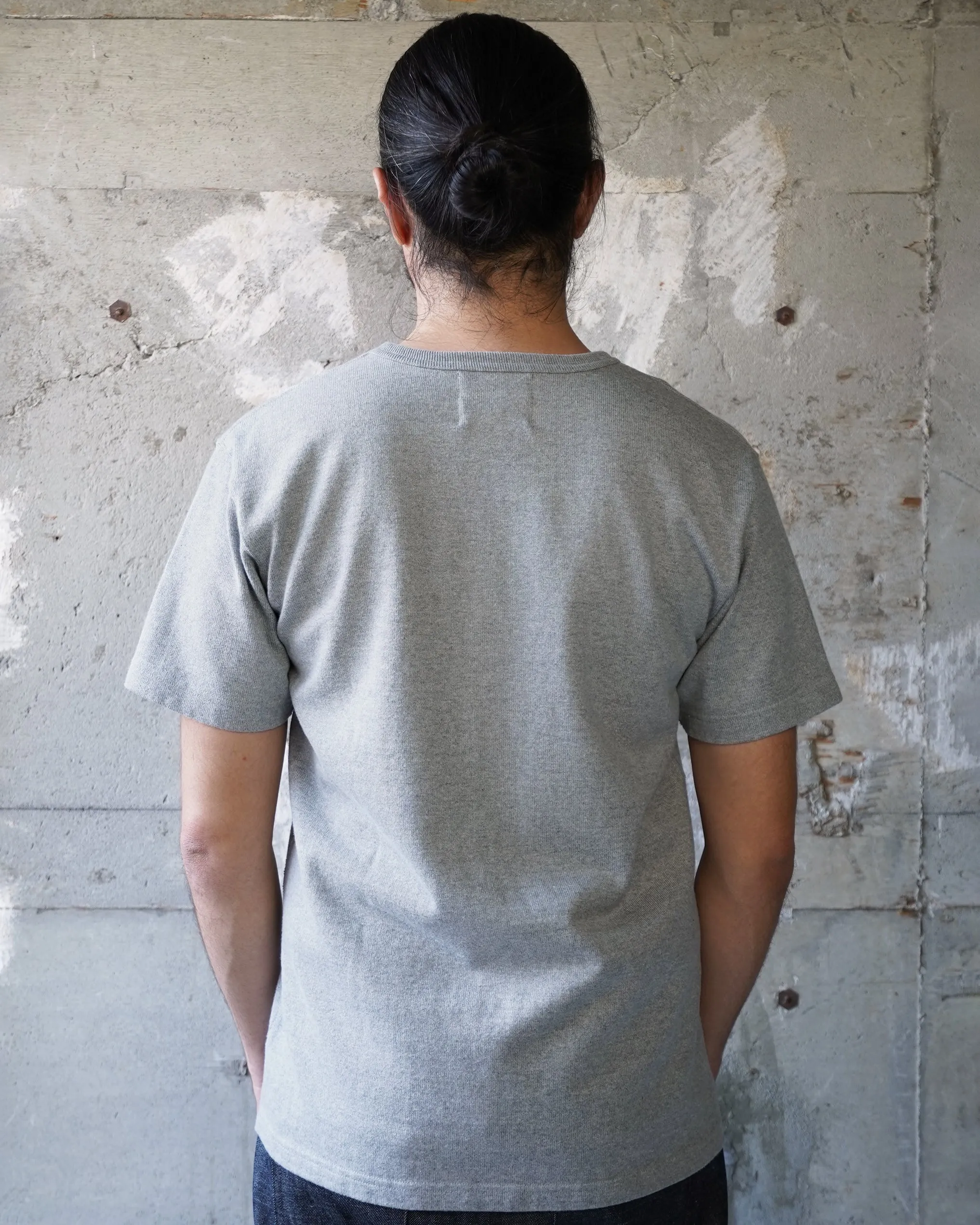 Double Heavyweight T-shirt - Heather Grey sold by Wonder Looper product image thumbnail 4