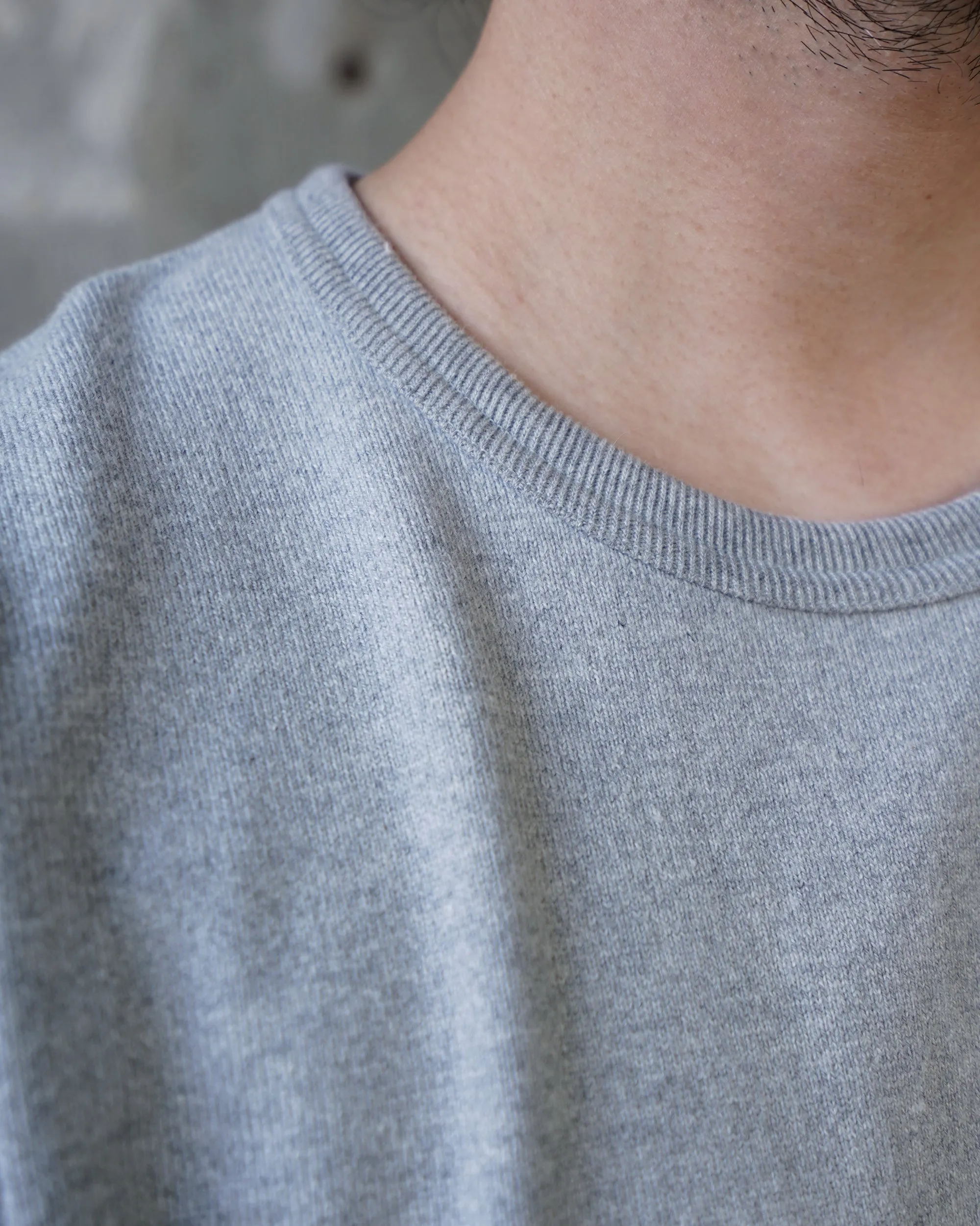 Double Heavyweight T-shirt - Heather Grey sold by Wonder Looper product image thumbnail 5