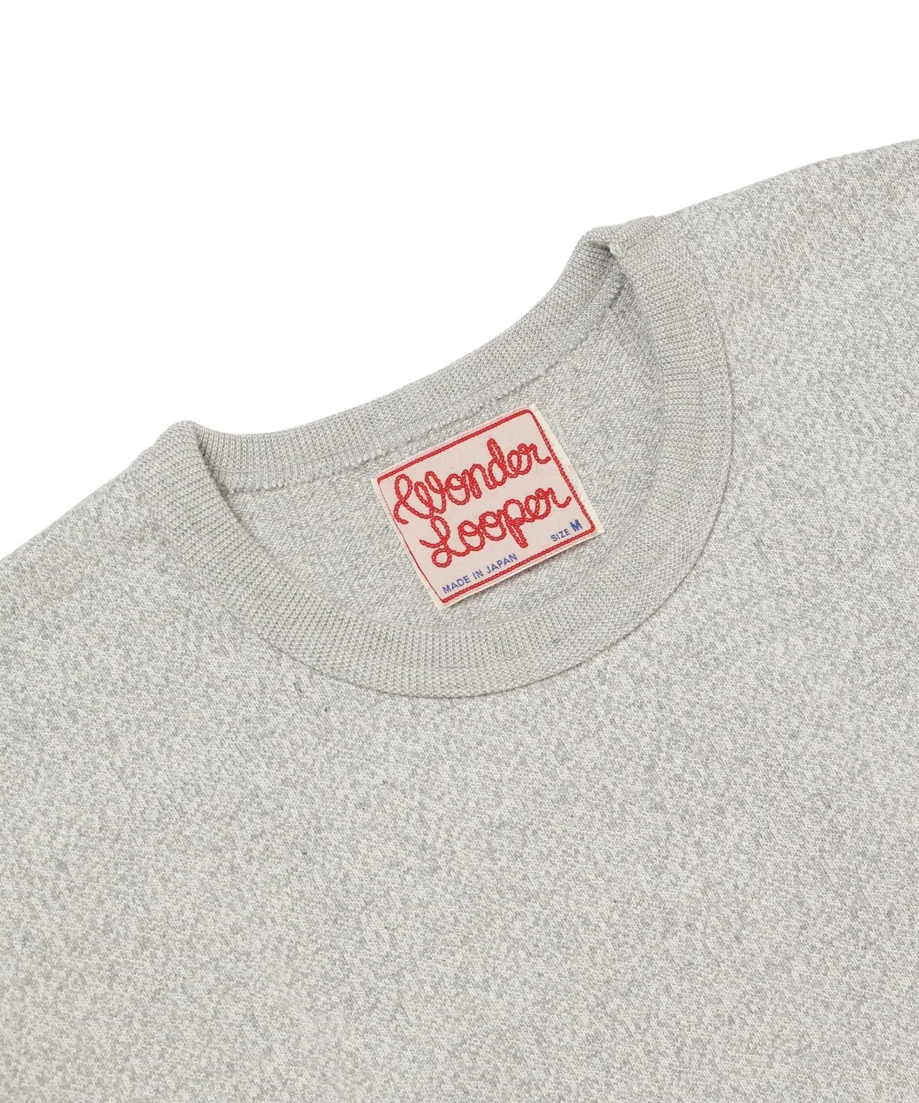 Double Heavyweight T-shirt - Moku Grey sold by Wonder Looper product image thumbnail 2