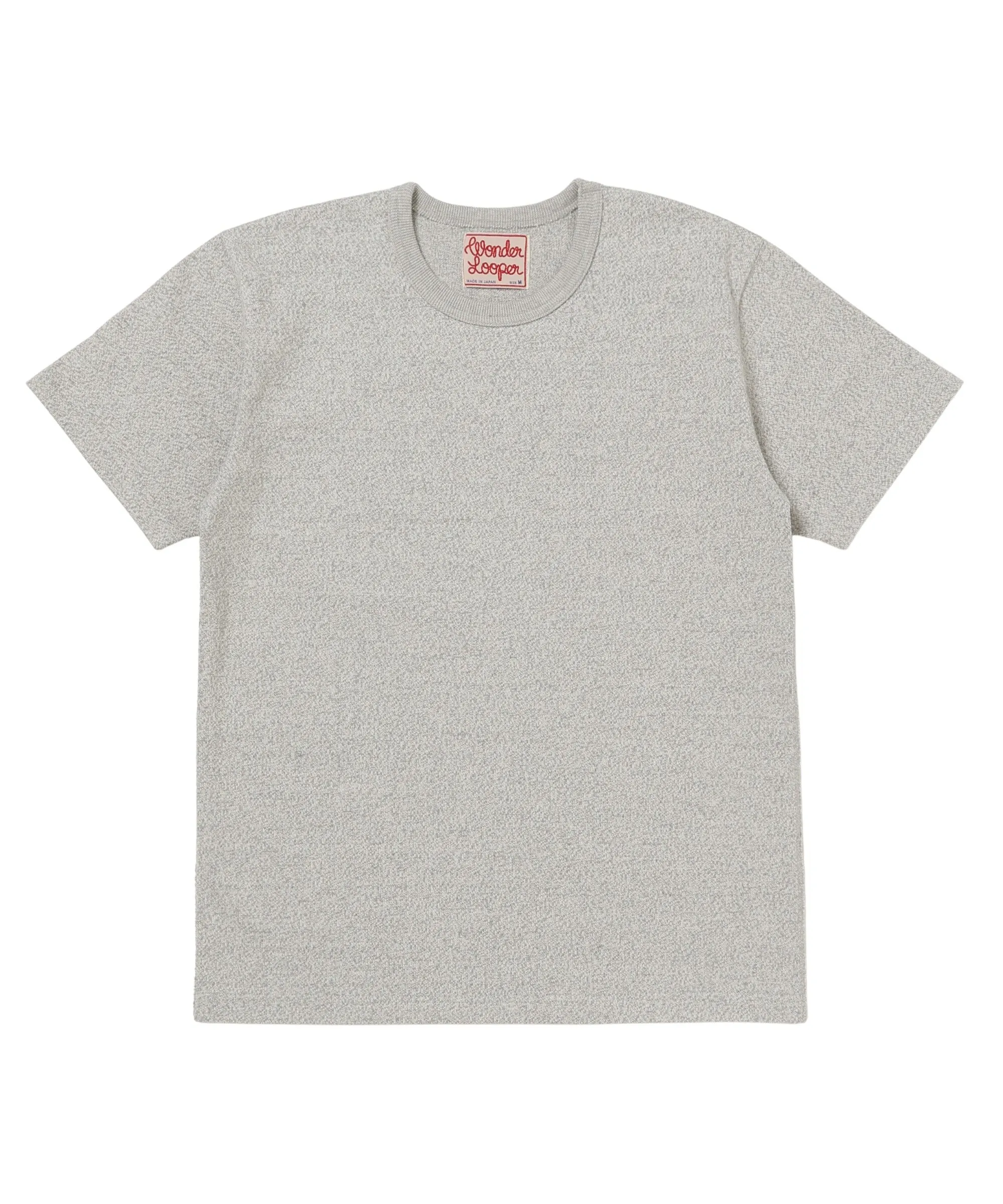 Double Heavyweight T-shirt - Moku Grey sold by Wonder Looper
