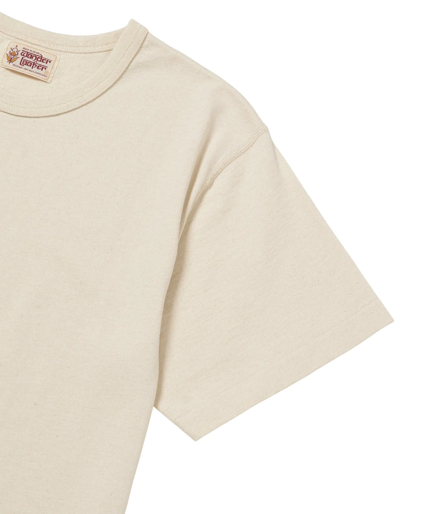 Suvin Gold Tsuriami T-shirt - Ecru sold by Wonder Looper product image thumbnail 3