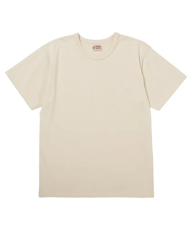 Suvin Gold Tsuriami T-shirt - Ecru made by Wonder Looper