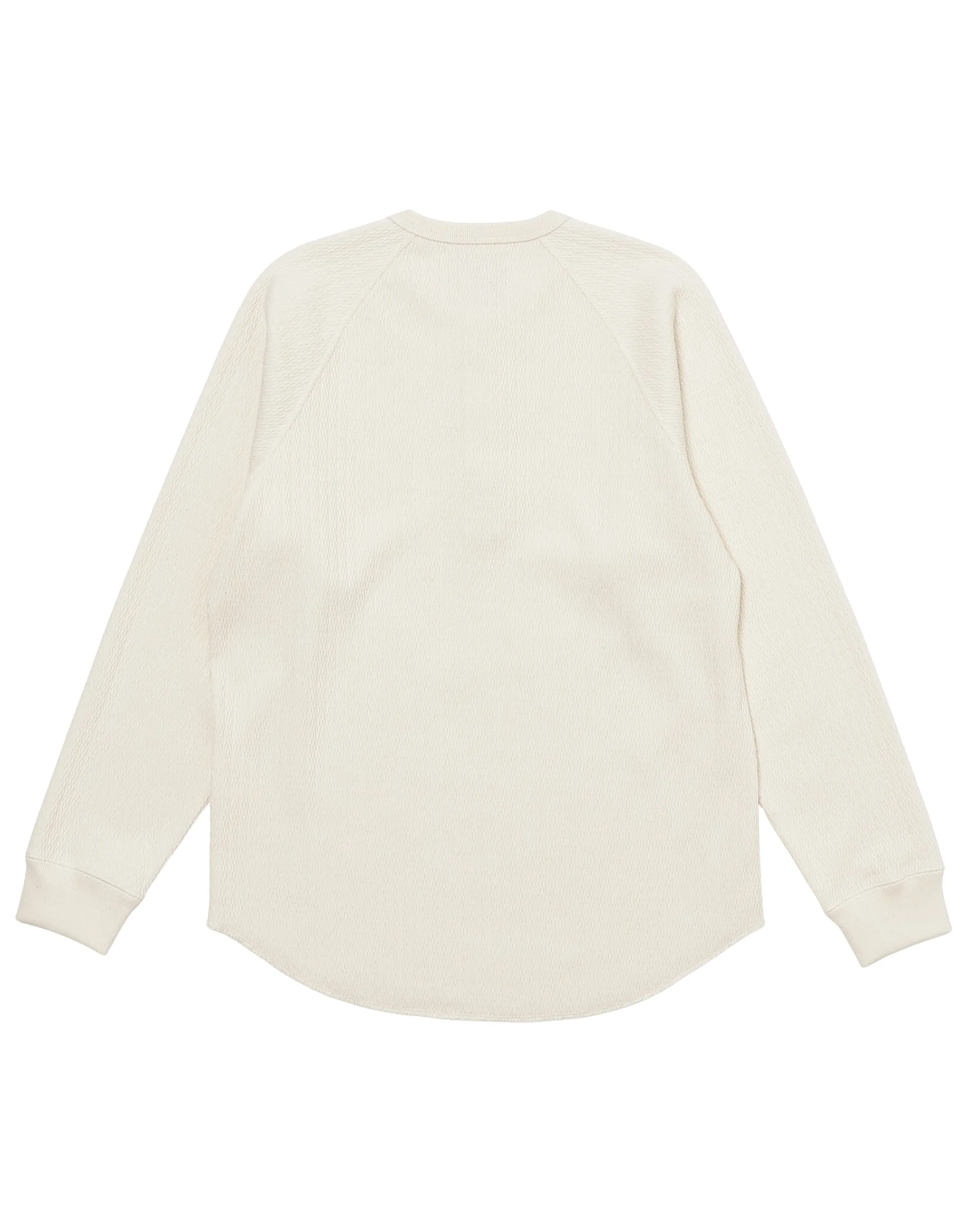 Henley - Cashmere Blend Honeycomb - Ecru sold by Wonder Looper product image thumbnail 5