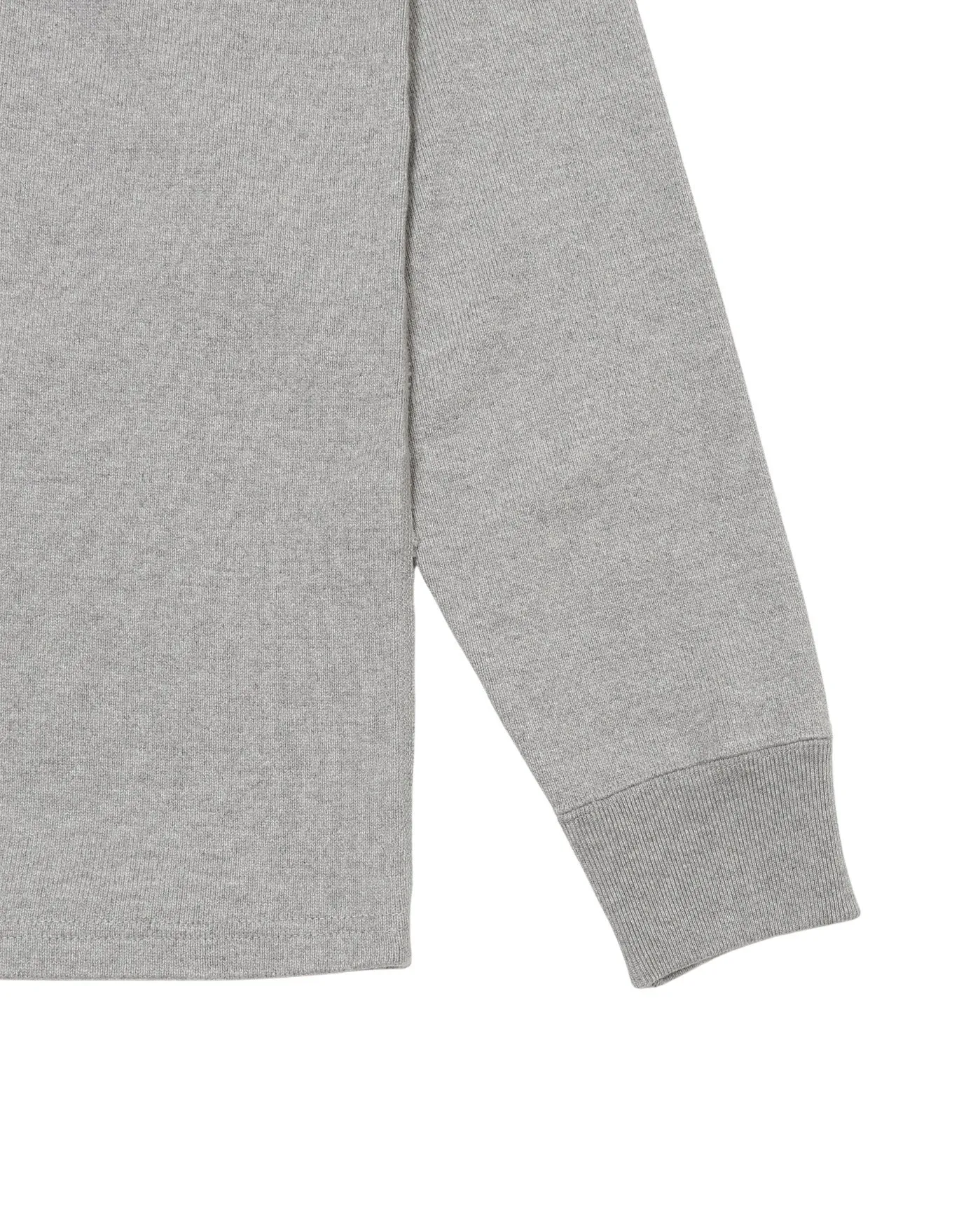 Double Heavyweight Long Sleeve T-shirt - Heather Grey sold by Wonder Looper product image thumbnail 4