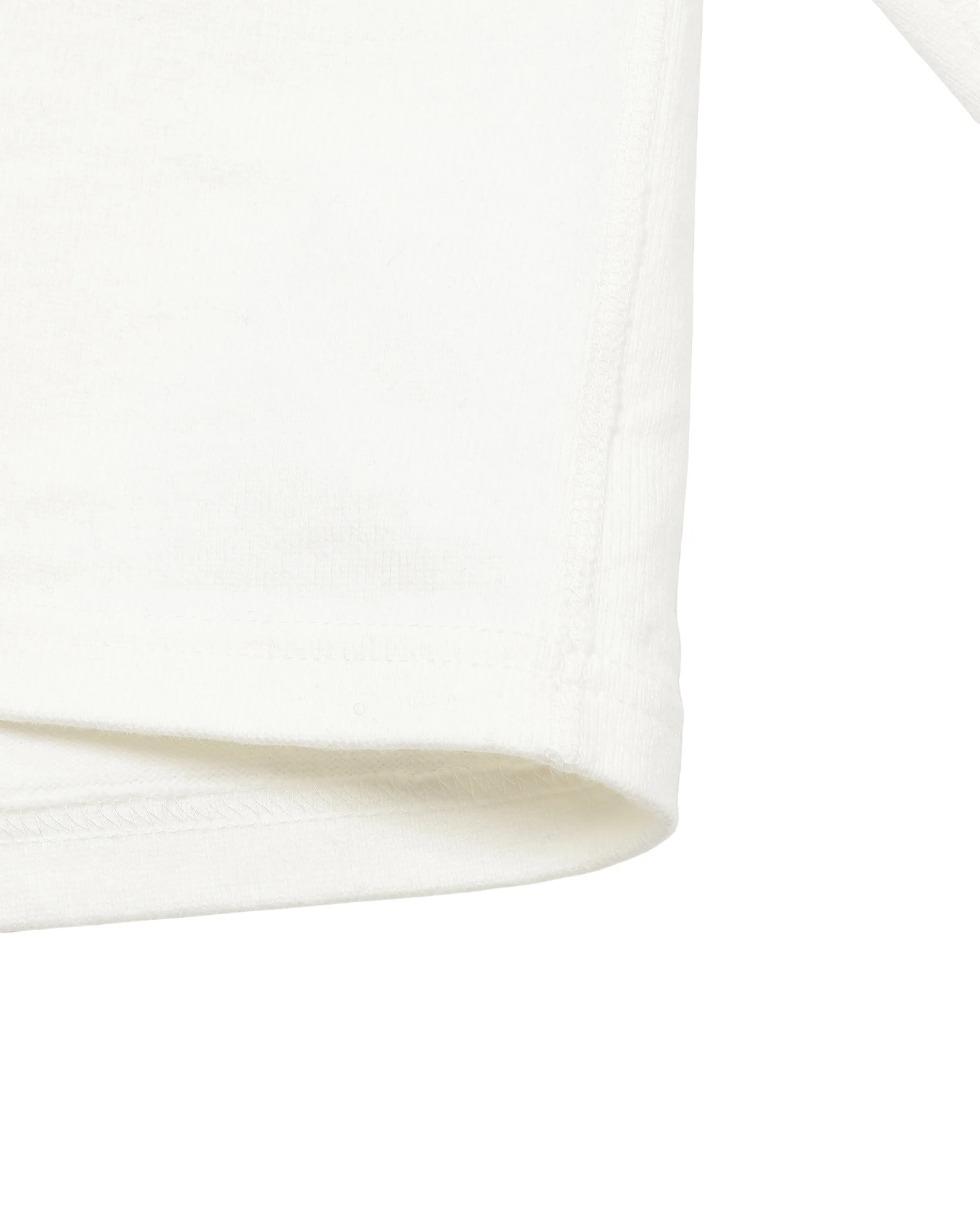 Double Heavyweight Long Sleeve T-shirt - White sold by Wonder Looper product image thumbnail 4