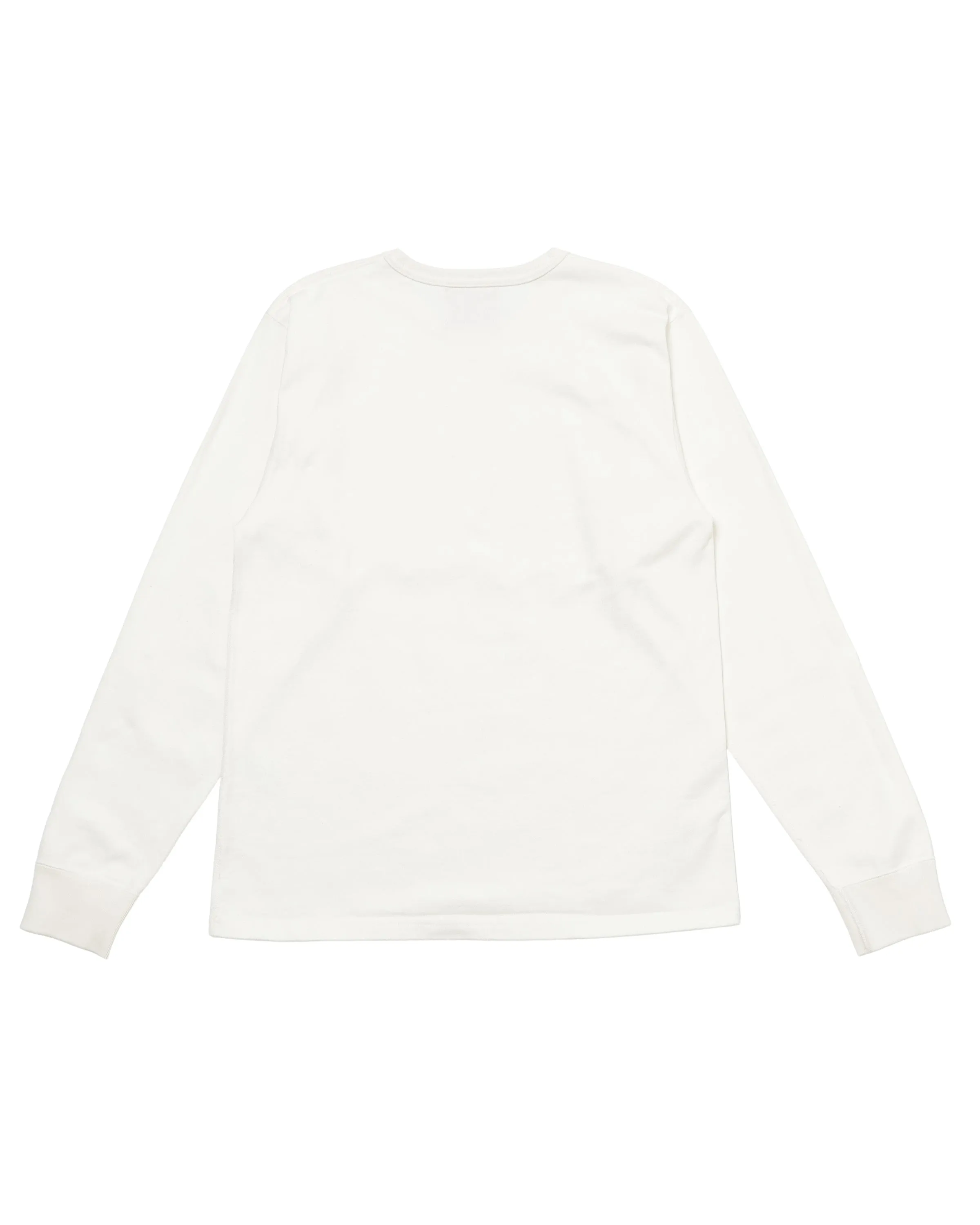 Double Heavyweight Long Sleeve T-shirt - White sold by Wonder Looper product image thumbnail 2