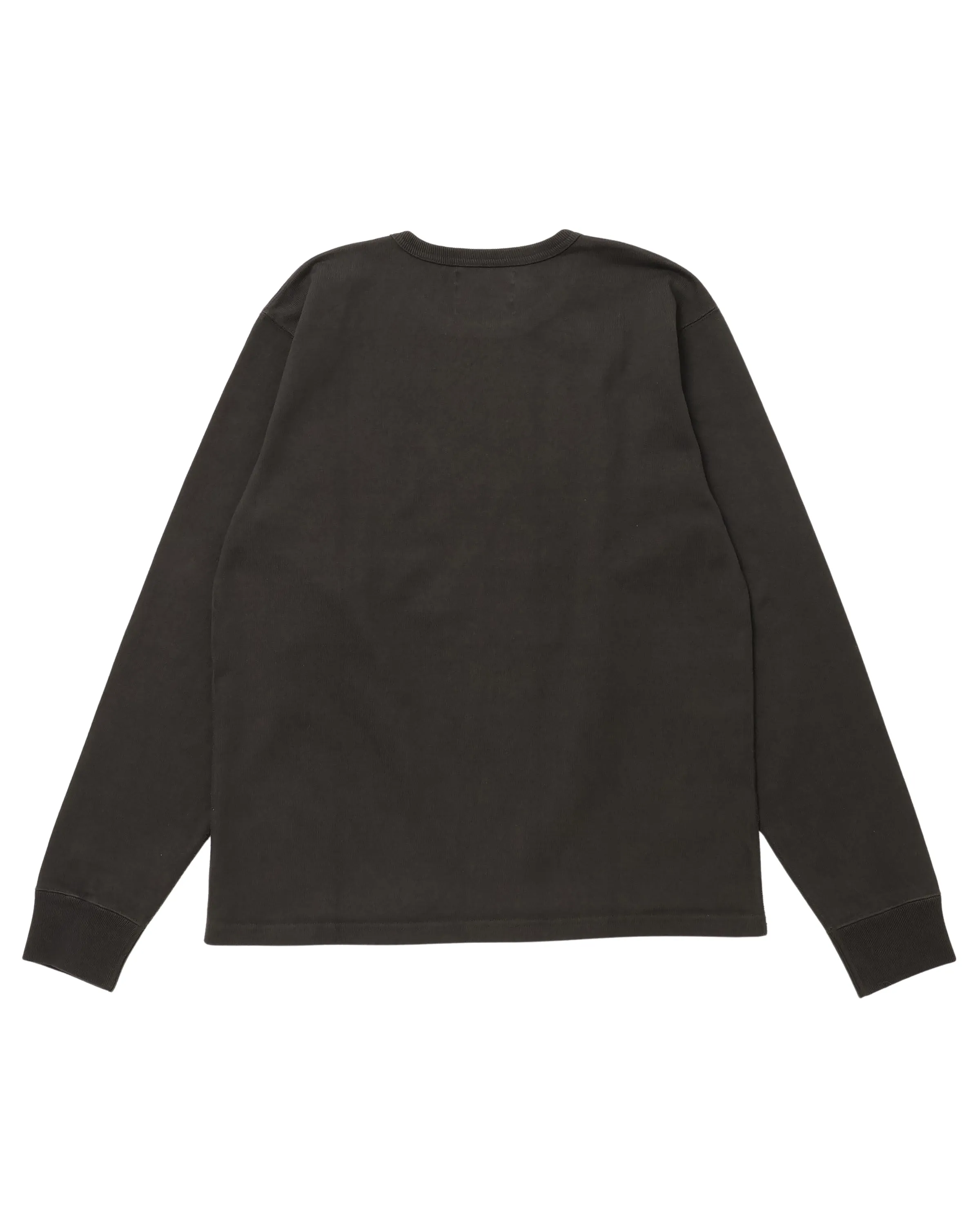 Double Heavyweight Long Sleeve T-shirt - Sumi sold by Wonder Looper product image thumbnail 2