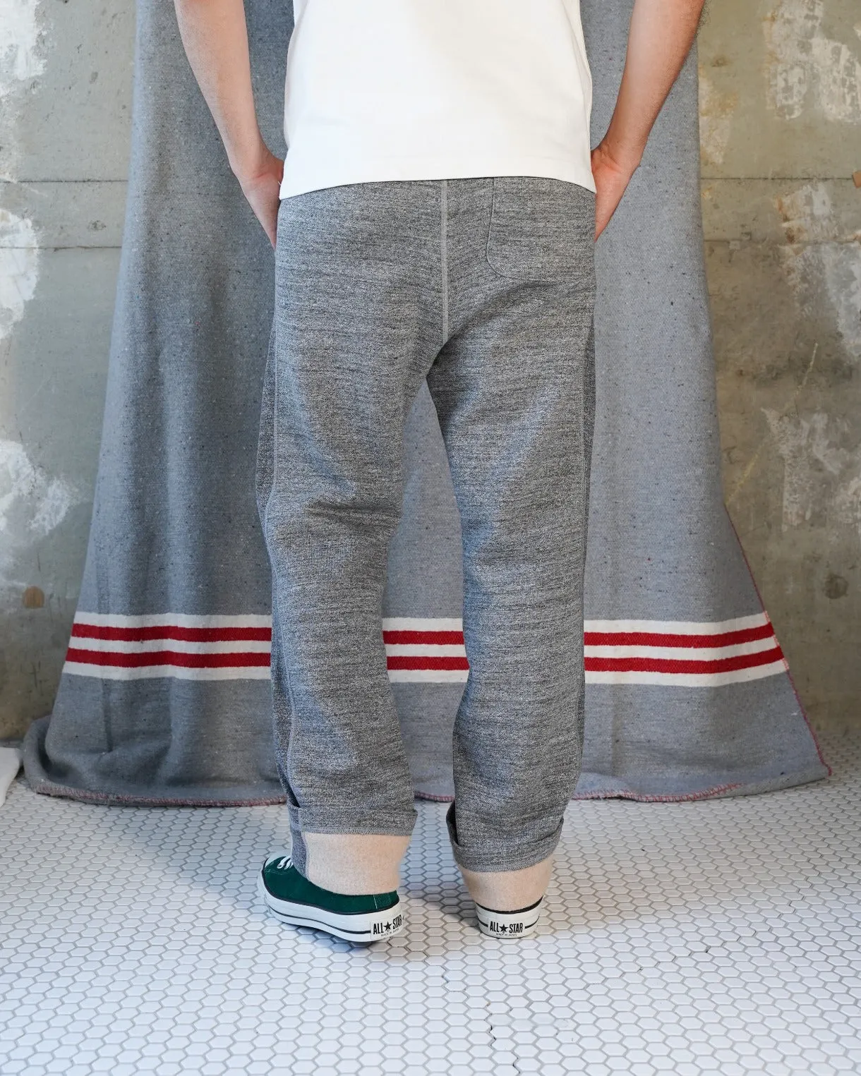 Sweatpants - Fleeced Foxfibre® - Charcoal sold by Wonder Looper product image thumbnail 5