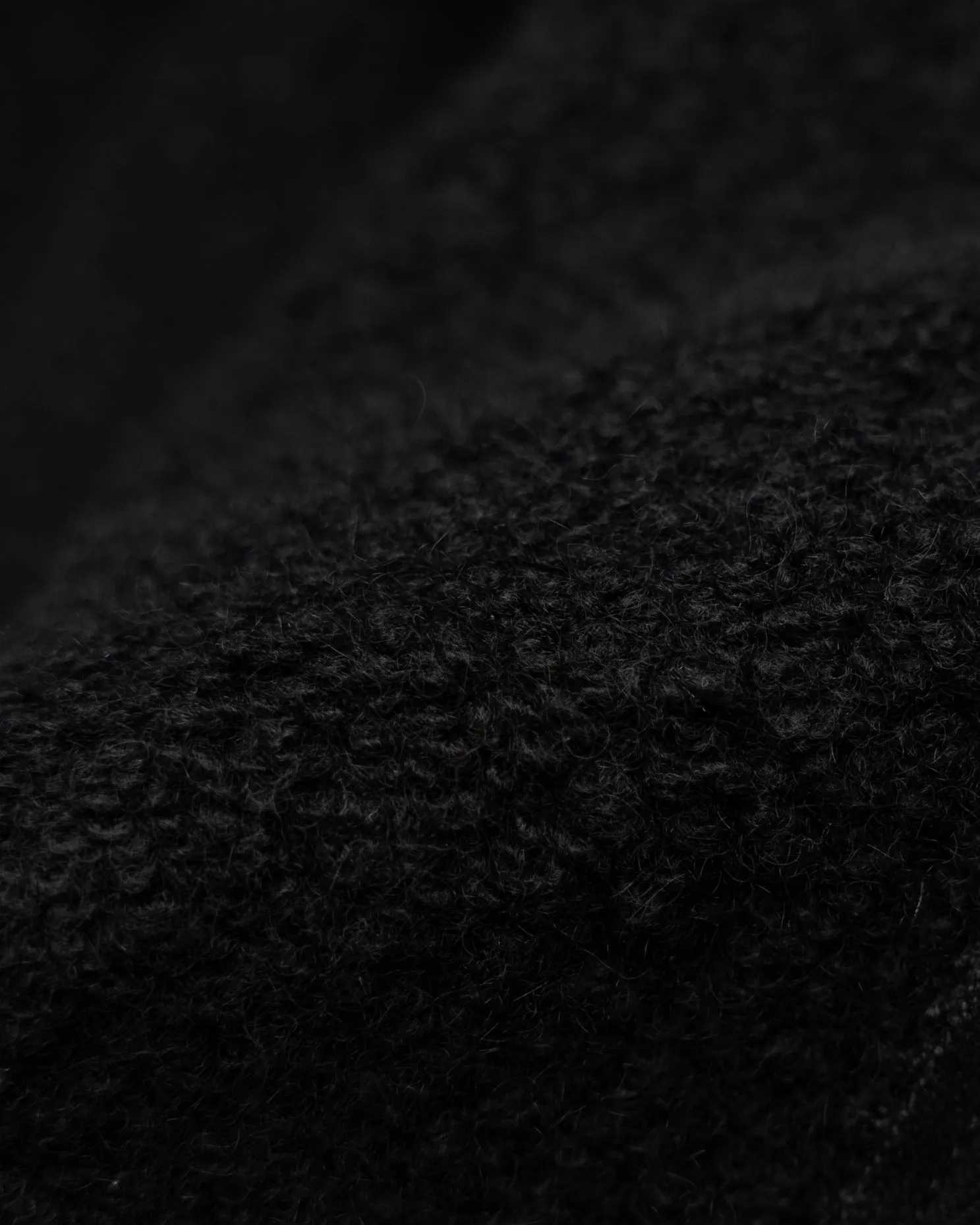 Pullover Hoodie - Pure Cashmere Tsuriami French Terry - Black sold by Wonder Looper product image thumbnail 3