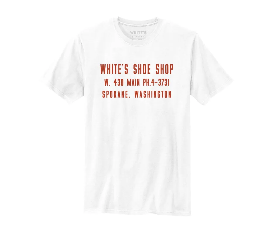 Shoe Shop Graphic T-Shirt sold by White's boots
