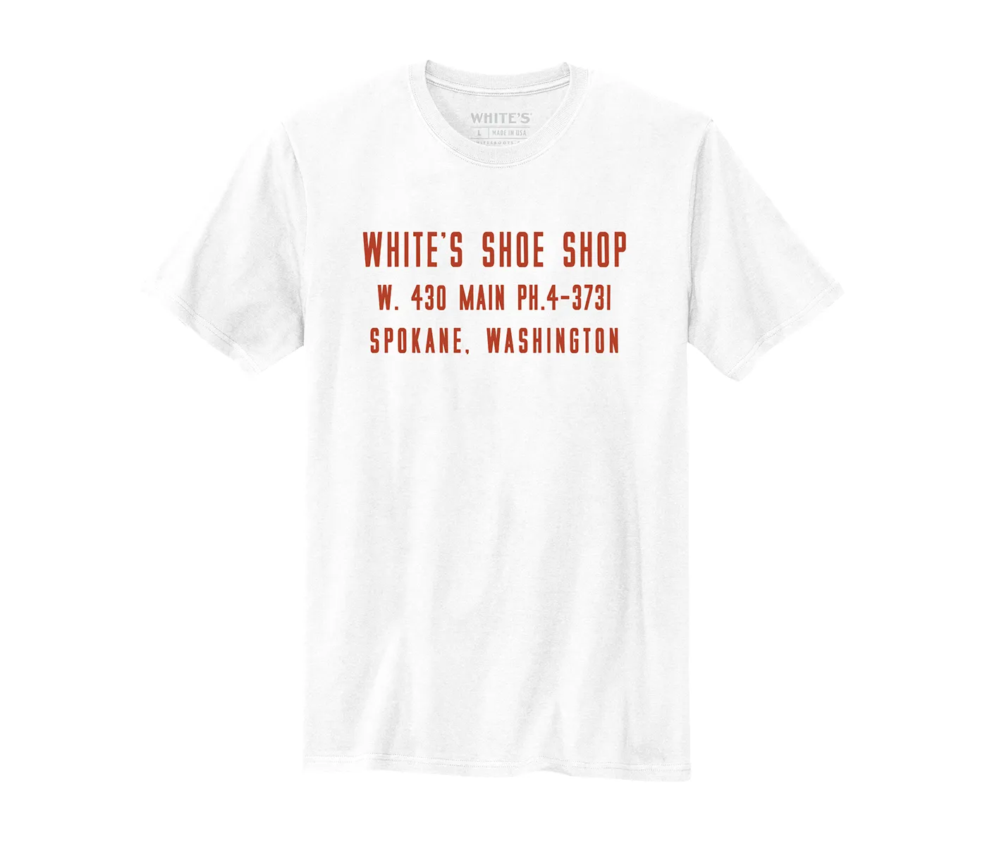 Shoe Shop Graphic T-Shirt sold by White's boots