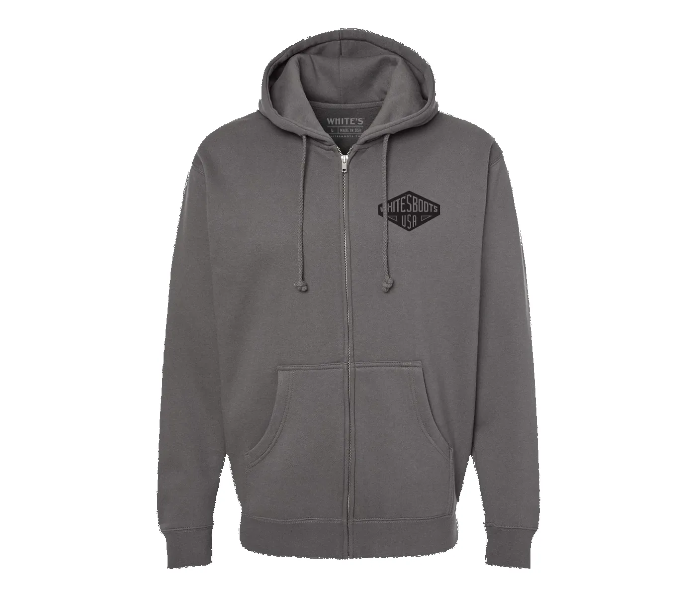 White's Boots Badge Zip Hoodie sold by White's boots