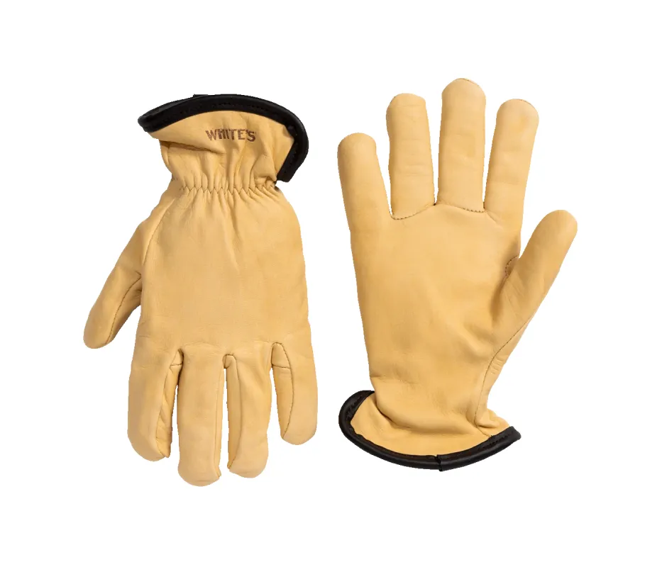 Deerskin Merino Roper Glove made by White's boots