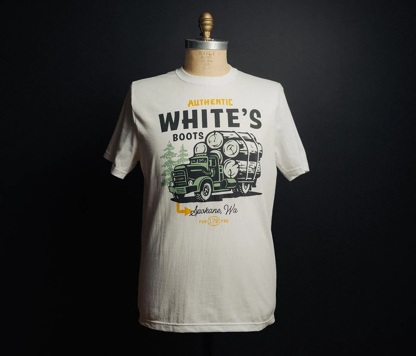Timber Truck Graphic T-Shirt sold by White's boots product image thumbnail 2