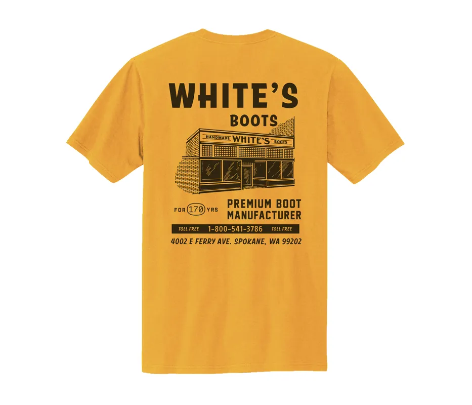 Shop Graphic T-Shirt made by White's boots