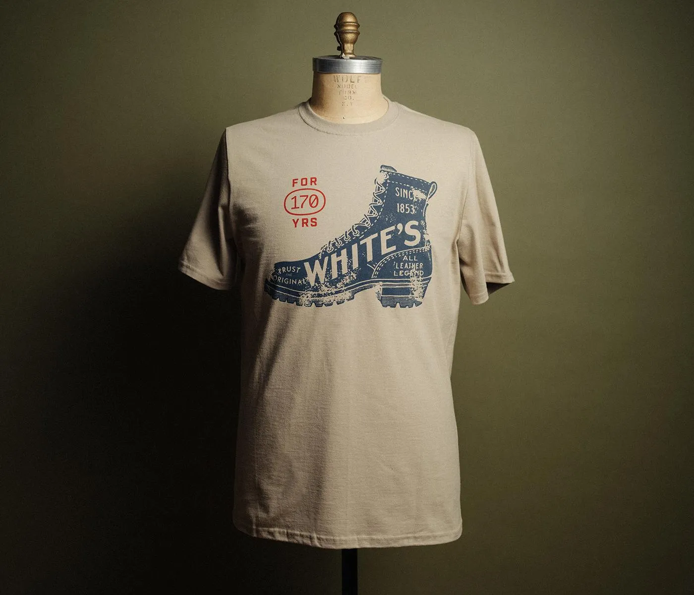 170 Years Graphic T-Shirt sold by White's boots product image thumbnail 2
