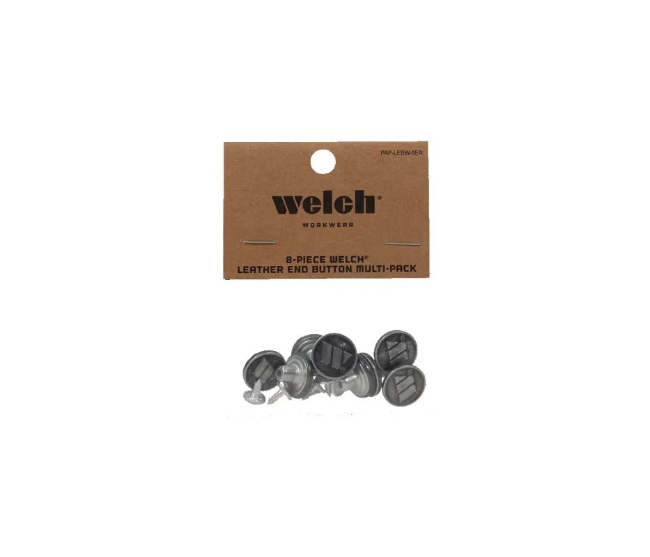 Welch Leather End Button Pack made by White's boots