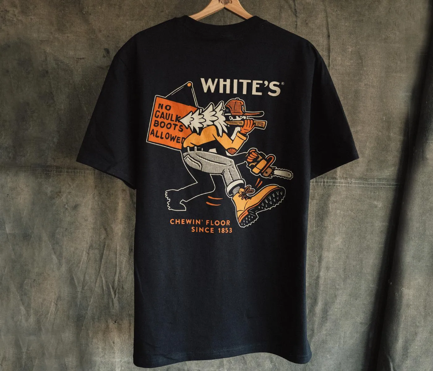 No Caulk Boots Graphic T-Shirt sold by White's boots product image thumbnail 3