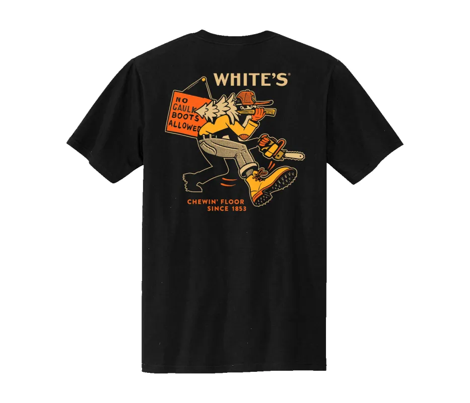 No Caulk Boots Graphic T-Shirt made by White's boots
