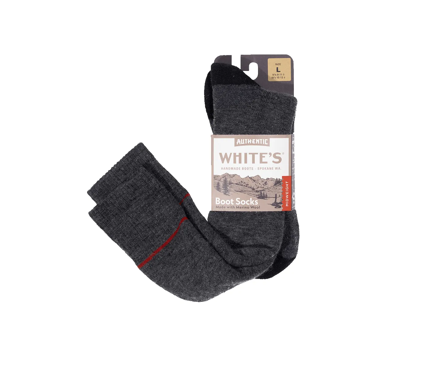 White's Midweight Over the Calf Sock sold by White's boots product image thumbnail 2